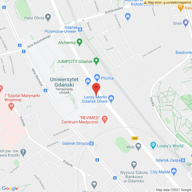 Lokalizacja Toyota Gdańsk
